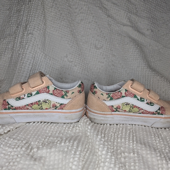 Vansâ•‘Pink Frog Old School Velcro Sneakersâ•‘Size 12 - Picture 3 of 8